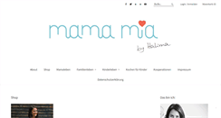 Desktop Screenshot of mamablog-mamamia.com
